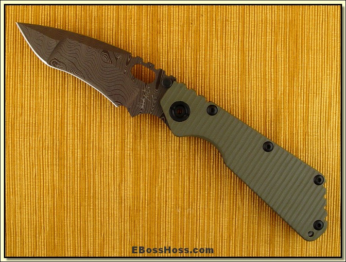 Mick Strider MSC SMF - Brown Damascus