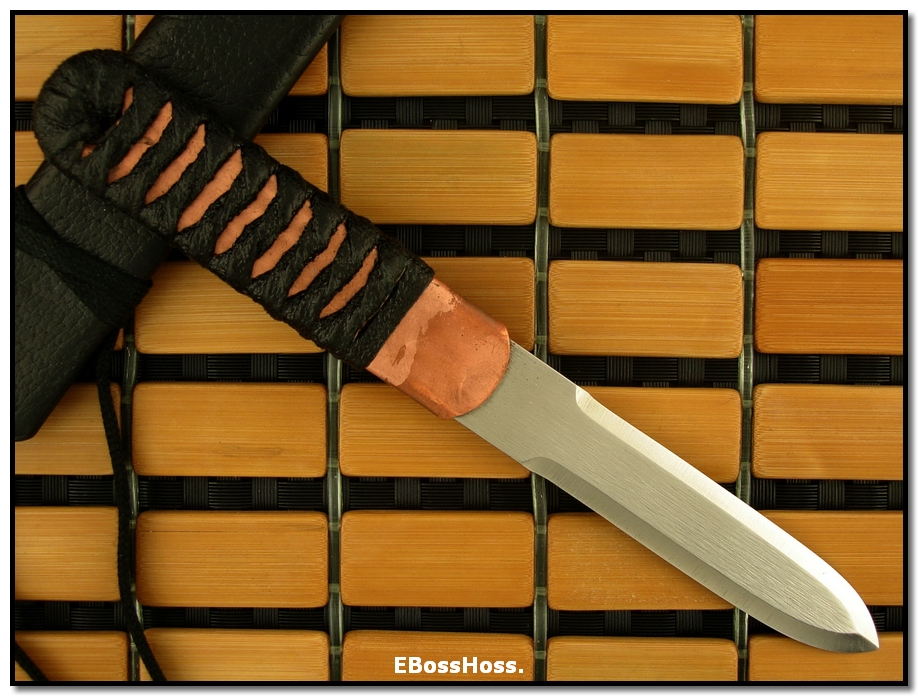 Phill Hartsfield Double-Ground Copper Dagger