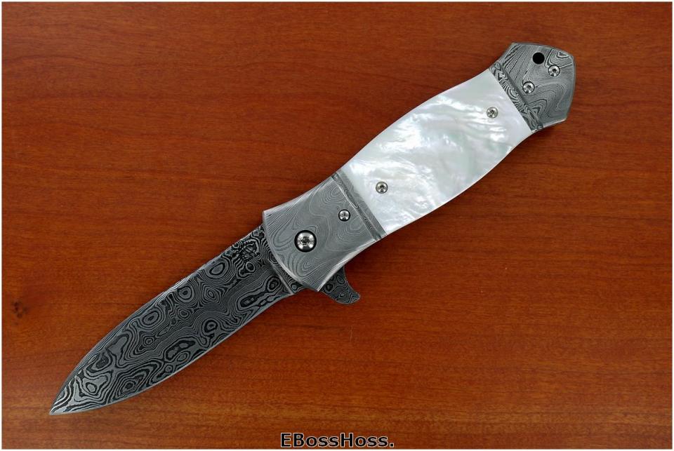 D.B. Fraley Deluxe Dbl. Bolstered Dagger-Grind Flipper