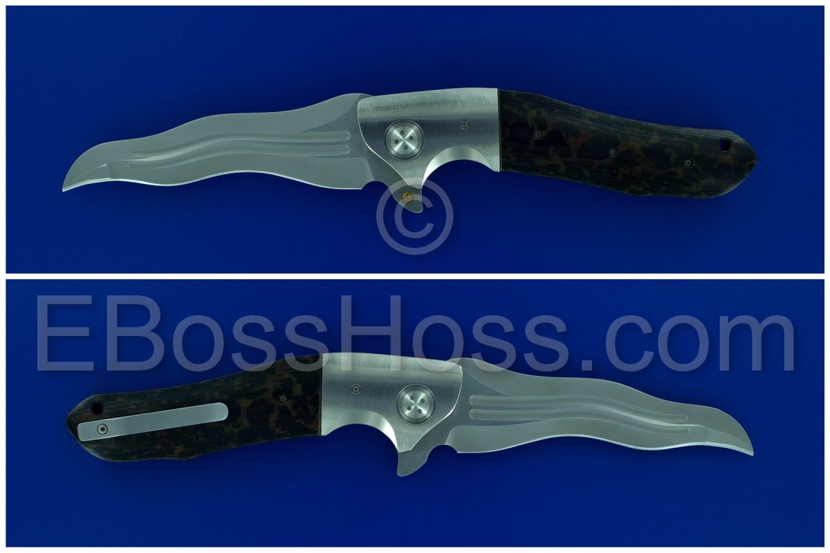 Elishewitz / Mah Malaysian Jaguar Linerlock Flipper 