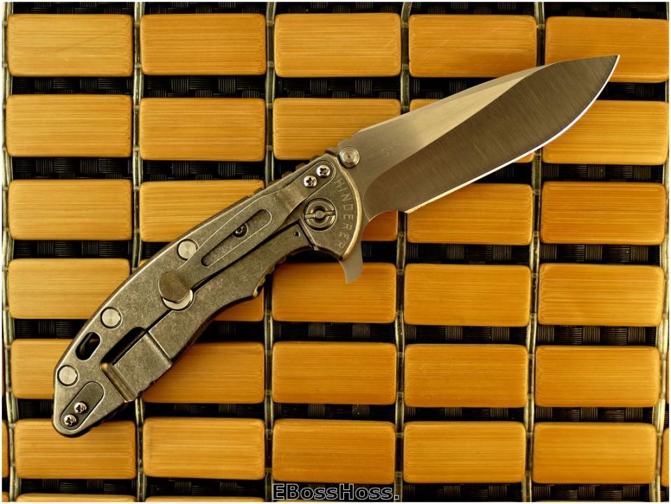 Rick Hinderer Custom XM-18 Slicer-grind