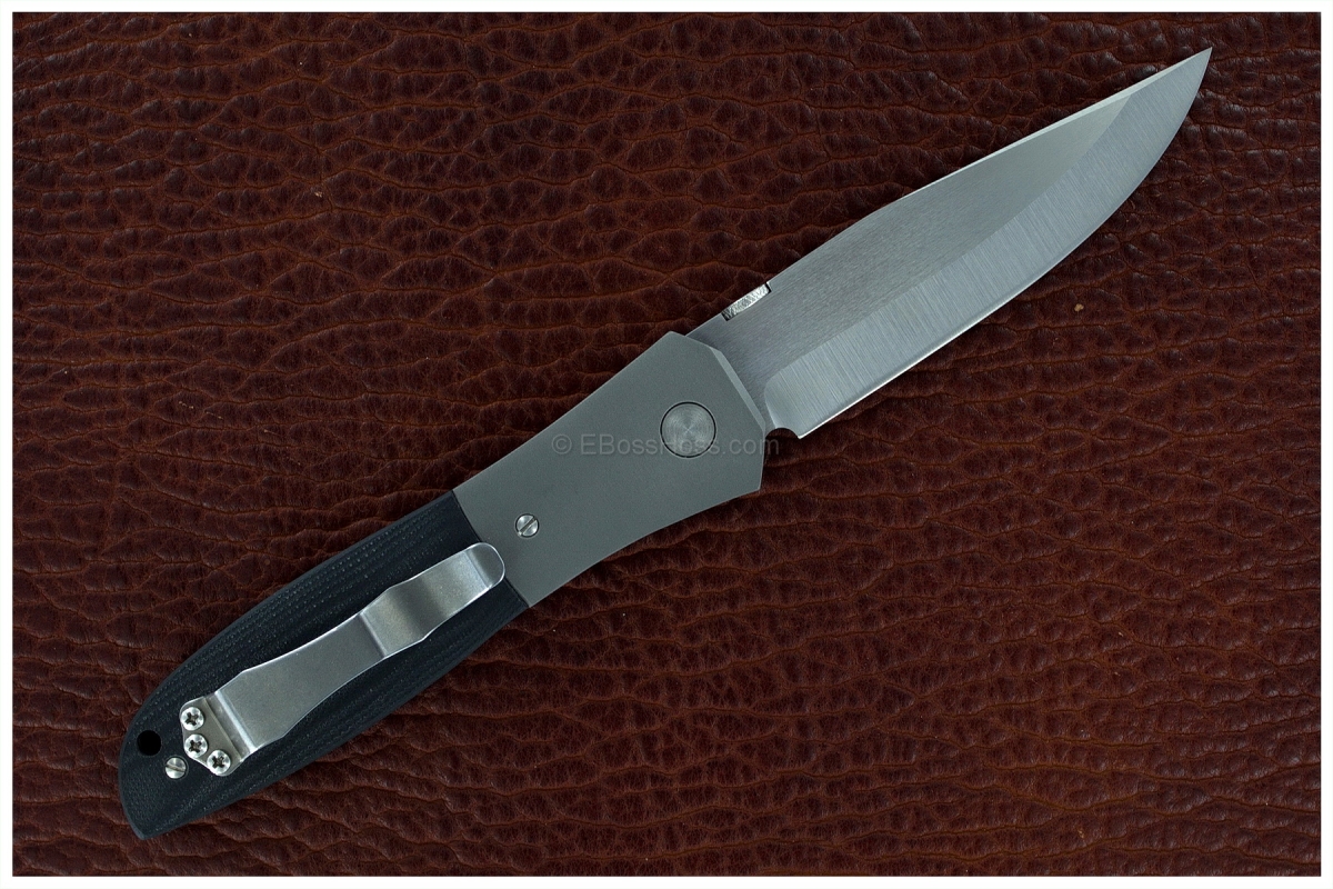 Ernie Emerson Black-handled Viper 3 (aka: MV-3)