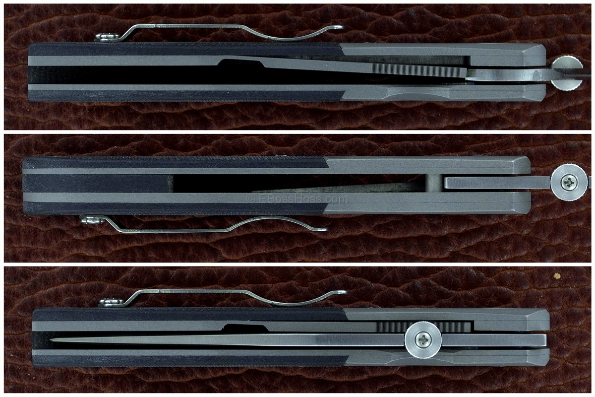 Ernie Emerson Black-handled Viper 3 (aka: MV-3)