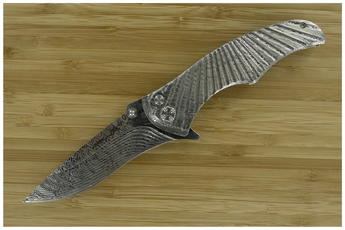 Brian Tighe / Wilson Tactical Damasteel Deluxe Starfighter
