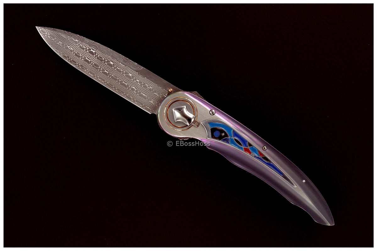 Michael Walker 35th Anniversary Knife Arrow Buttonlock Folder