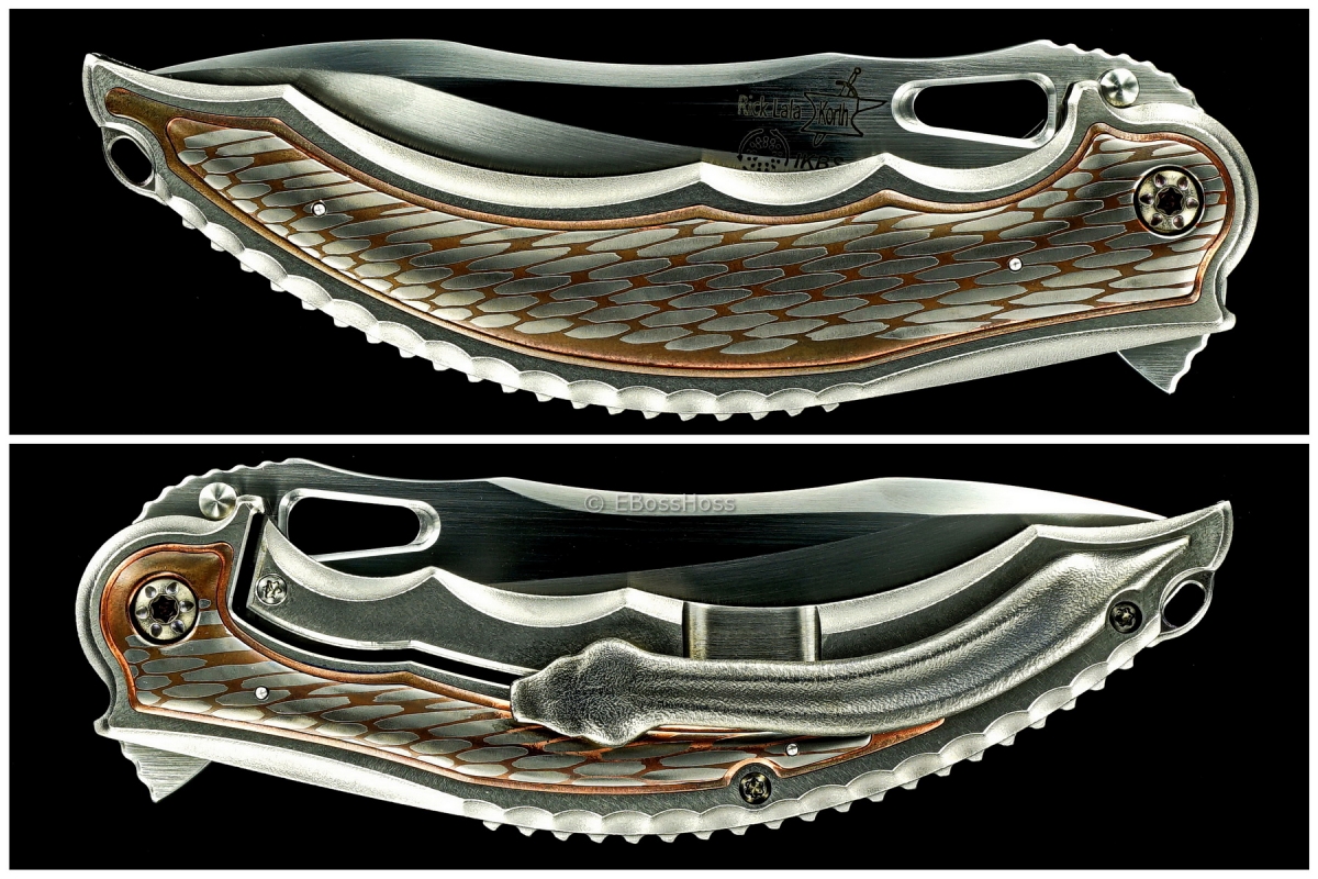Korth Cutlery Custom Super-Conductor Reptile Flipper