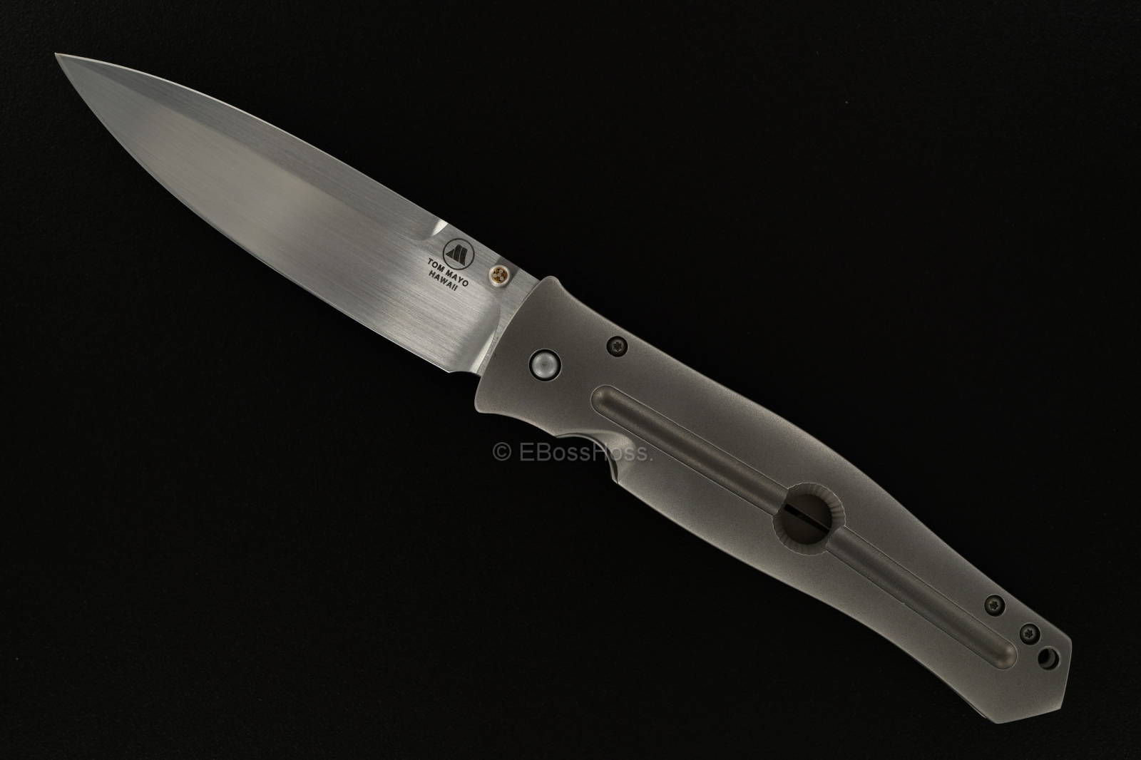 Tom Mayo Custom Dr. Death Framelock Folder