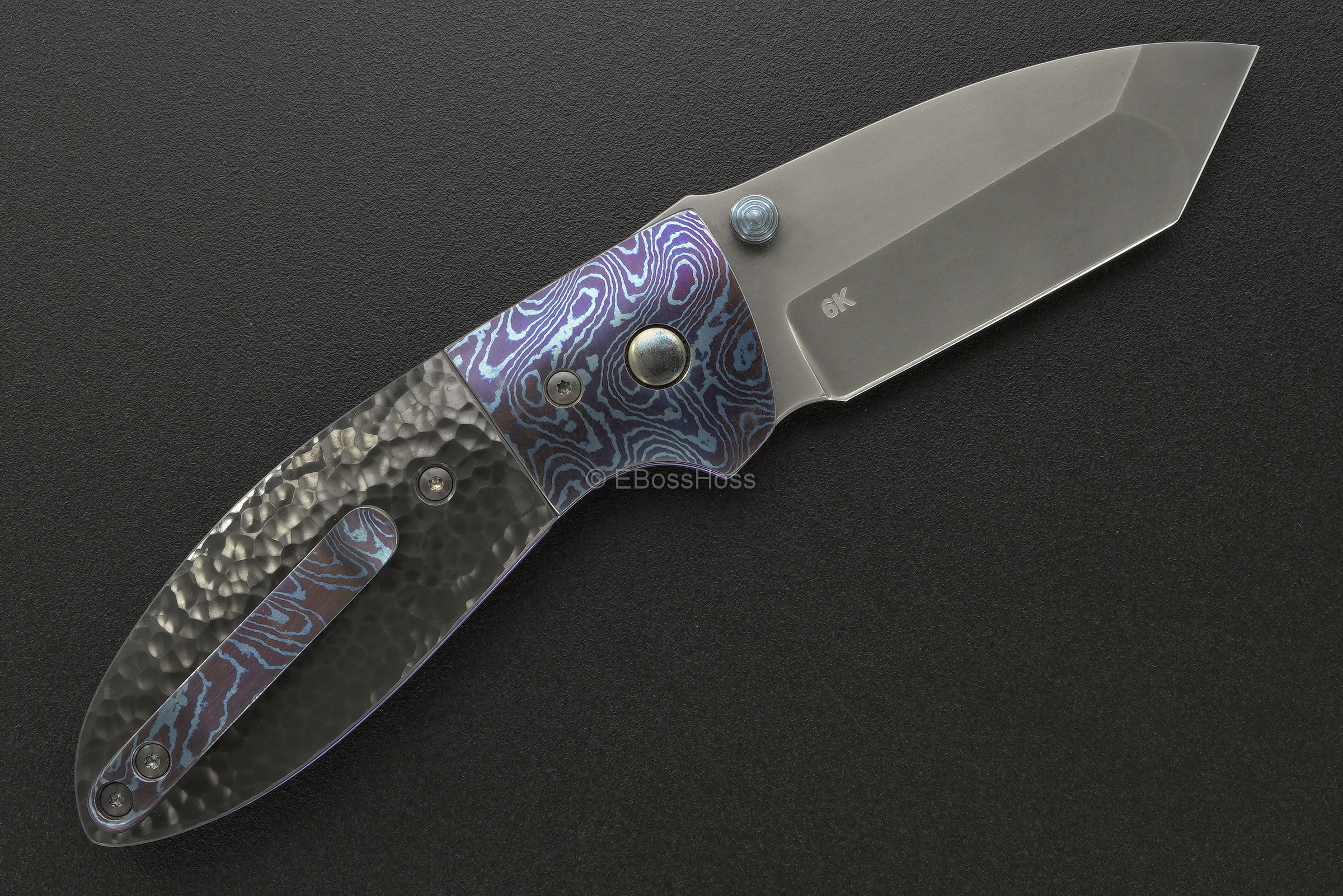 Tom Krein Custom Very Deluxe Alpha Tanto Folder
