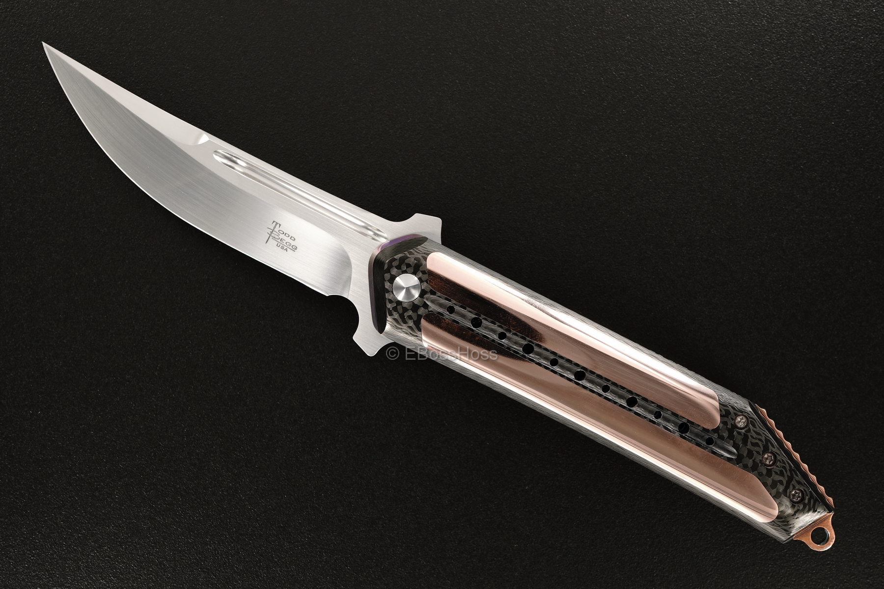 Todd Begg Todd Begg Deluxe Custom Copper Kwaiken Flipper