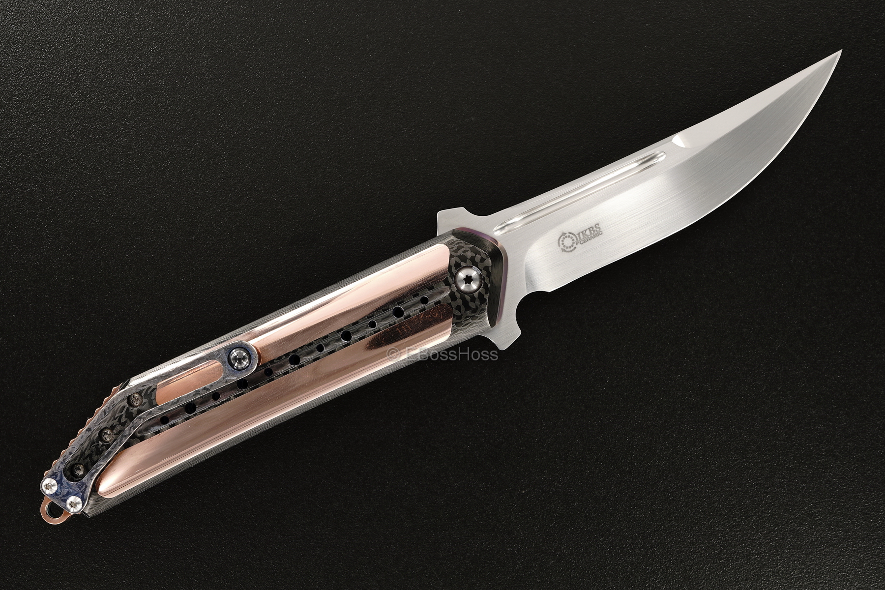 Todd Begg Todd Begg Deluxe Custom Copper Kwaiken Flipper