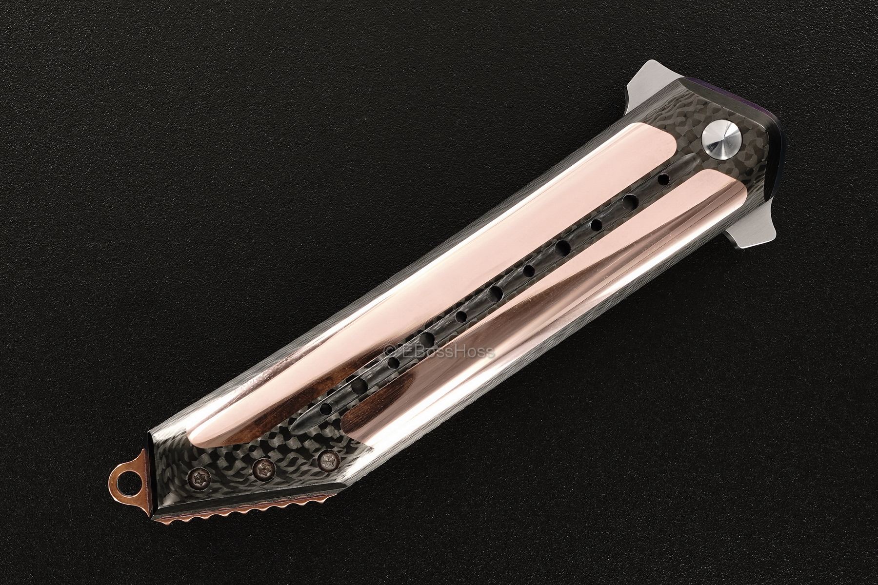 Todd Begg Todd Begg Deluxe Custom Copper Kwaiken Flipper