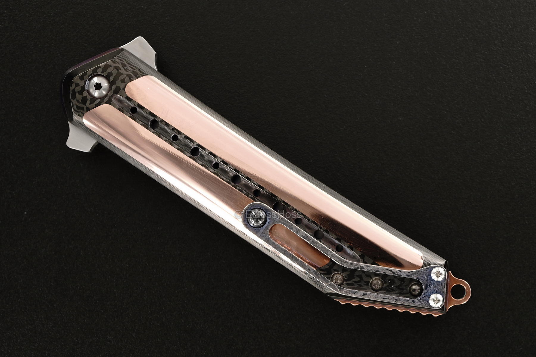 Todd Begg Todd Begg Deluxe Custom Copper Kwaiken Flipper