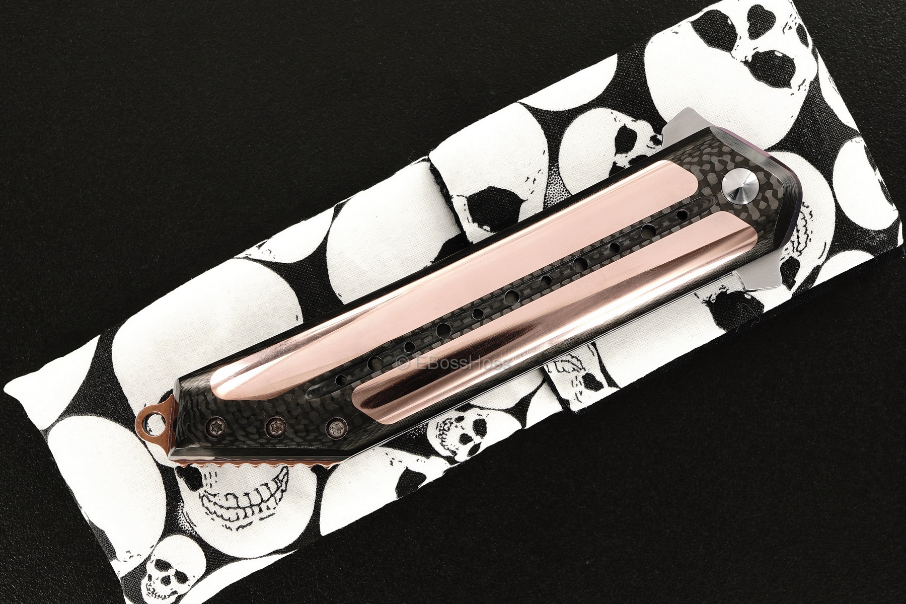 Todd Begg Todd Begg Deluxe Custom Copper Kwaiken Flipper