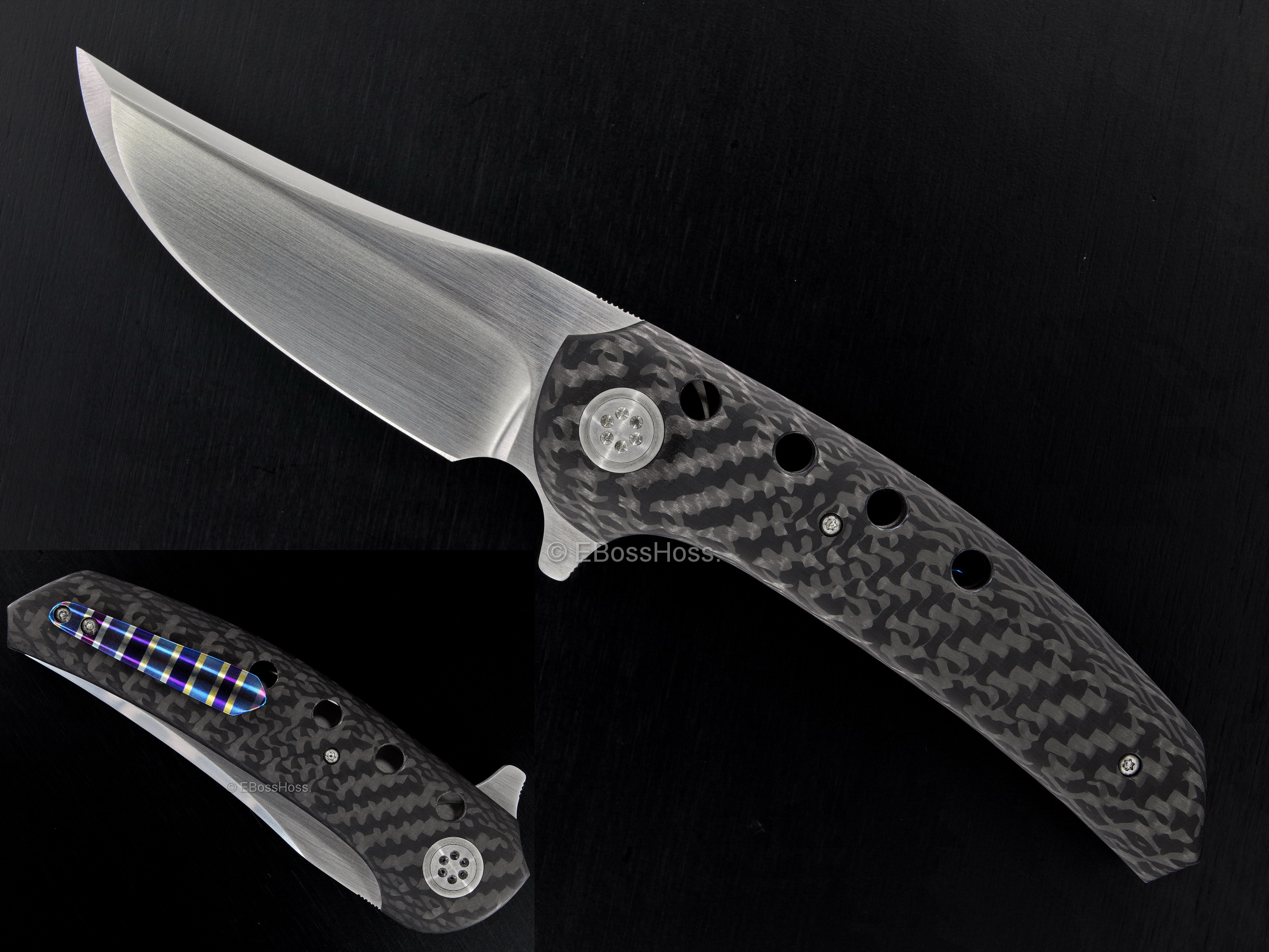  VIKnives by Victor Barajas Custom Kiba Flipper