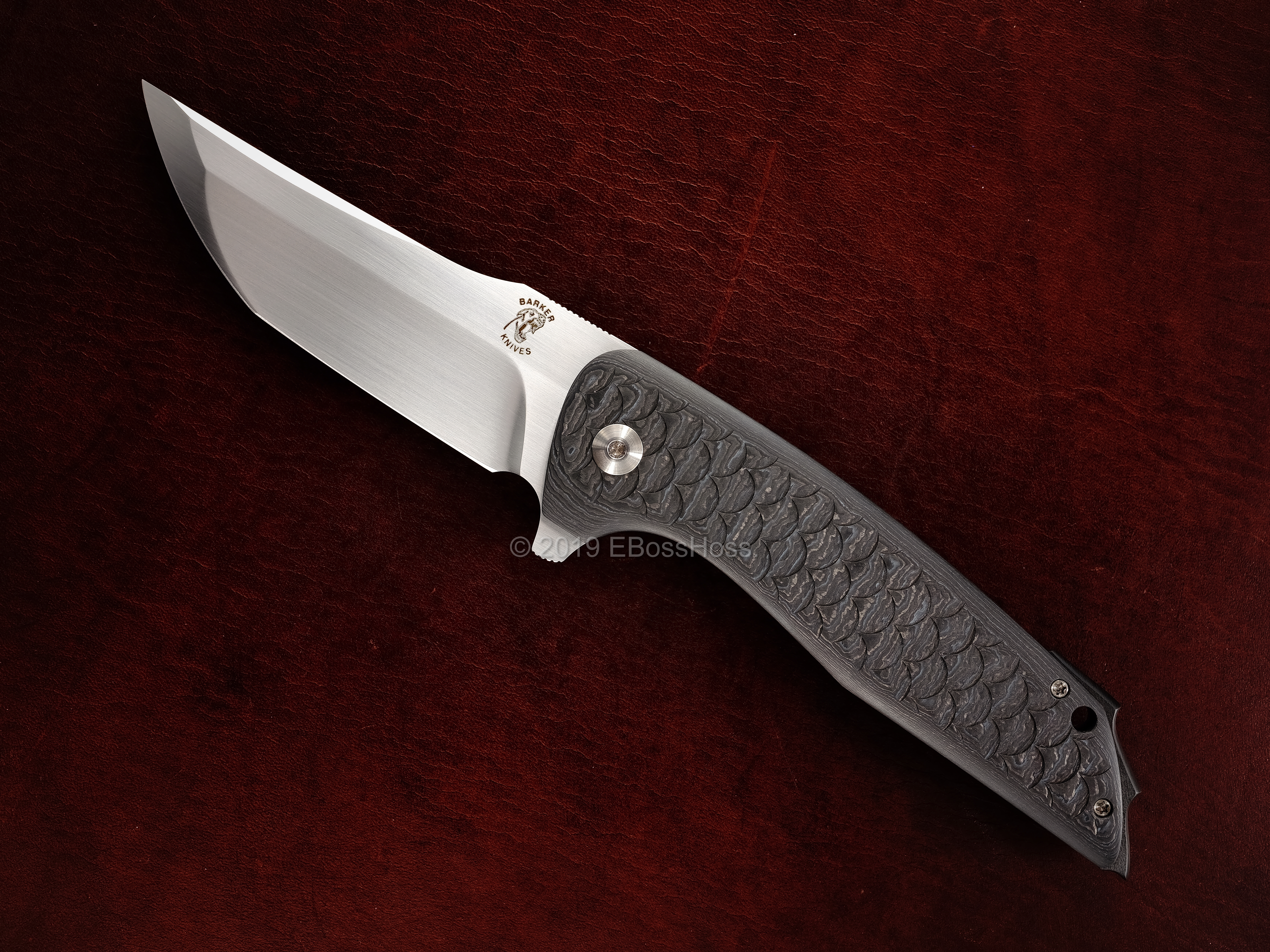 John Barker Custom Dragon Scale Large Hokkaido Flipper
