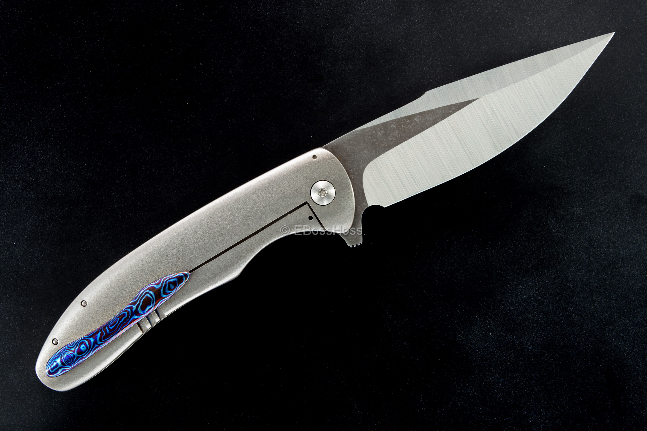 JIKnives Custom Jolt Framelock Flipper - by Jonas Iglesias