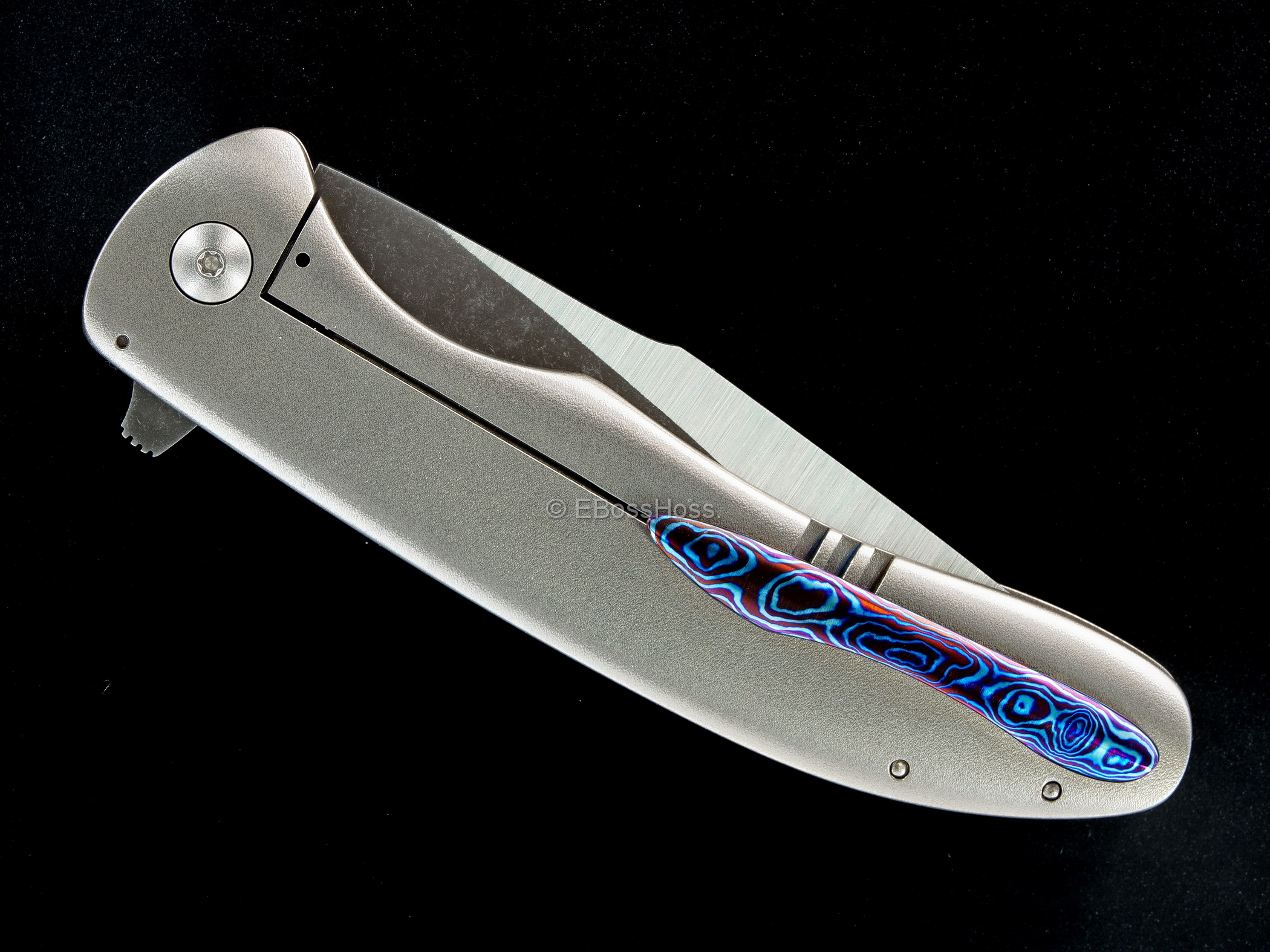 JIKnives Custom Jolt Framelock Flipper - by Jonas Iglesias