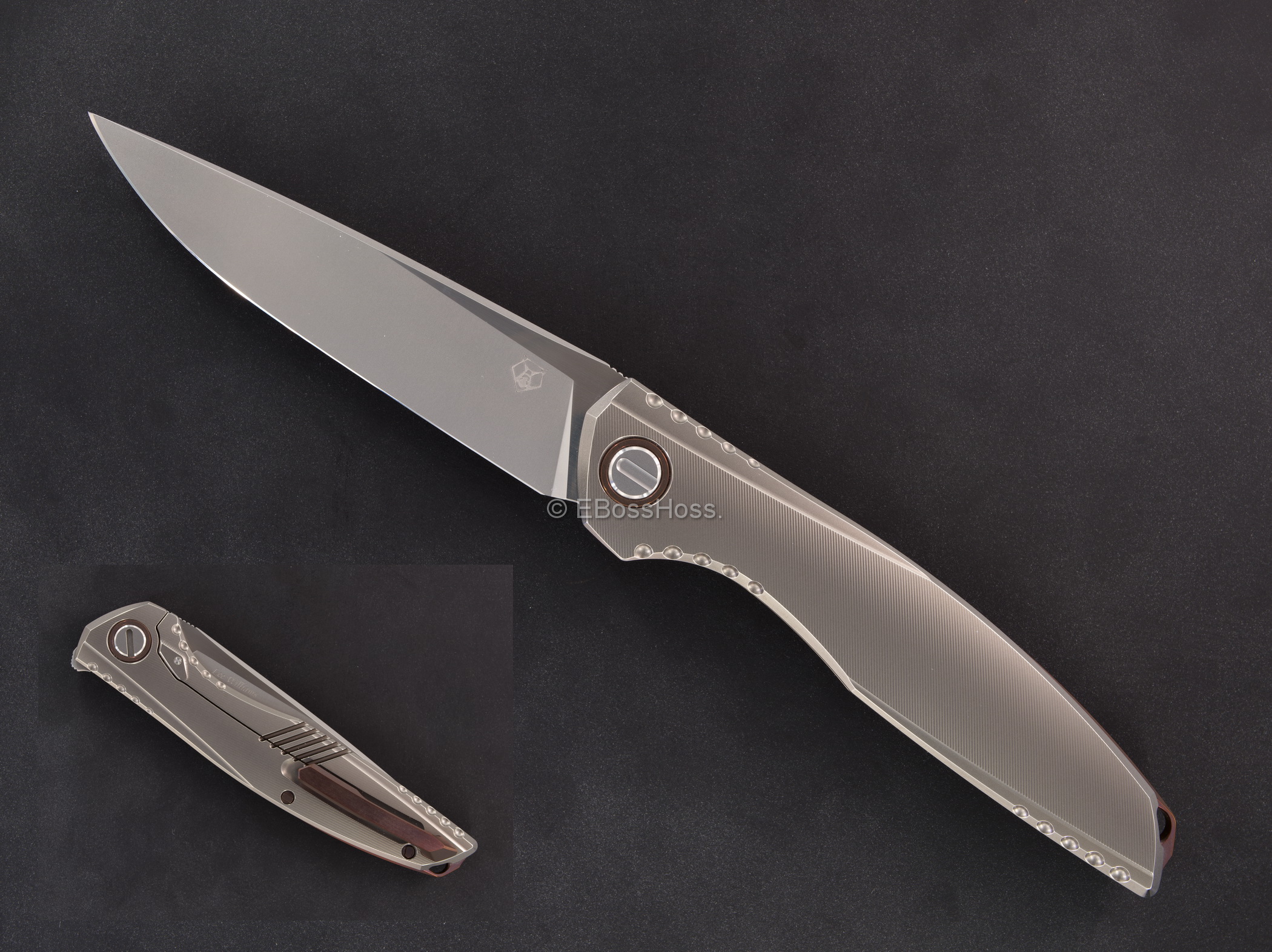 Sergey Shirogorov - Lee Williams Ltd Ed Collaboration Model 110 Kickstop Flipper  #109 
