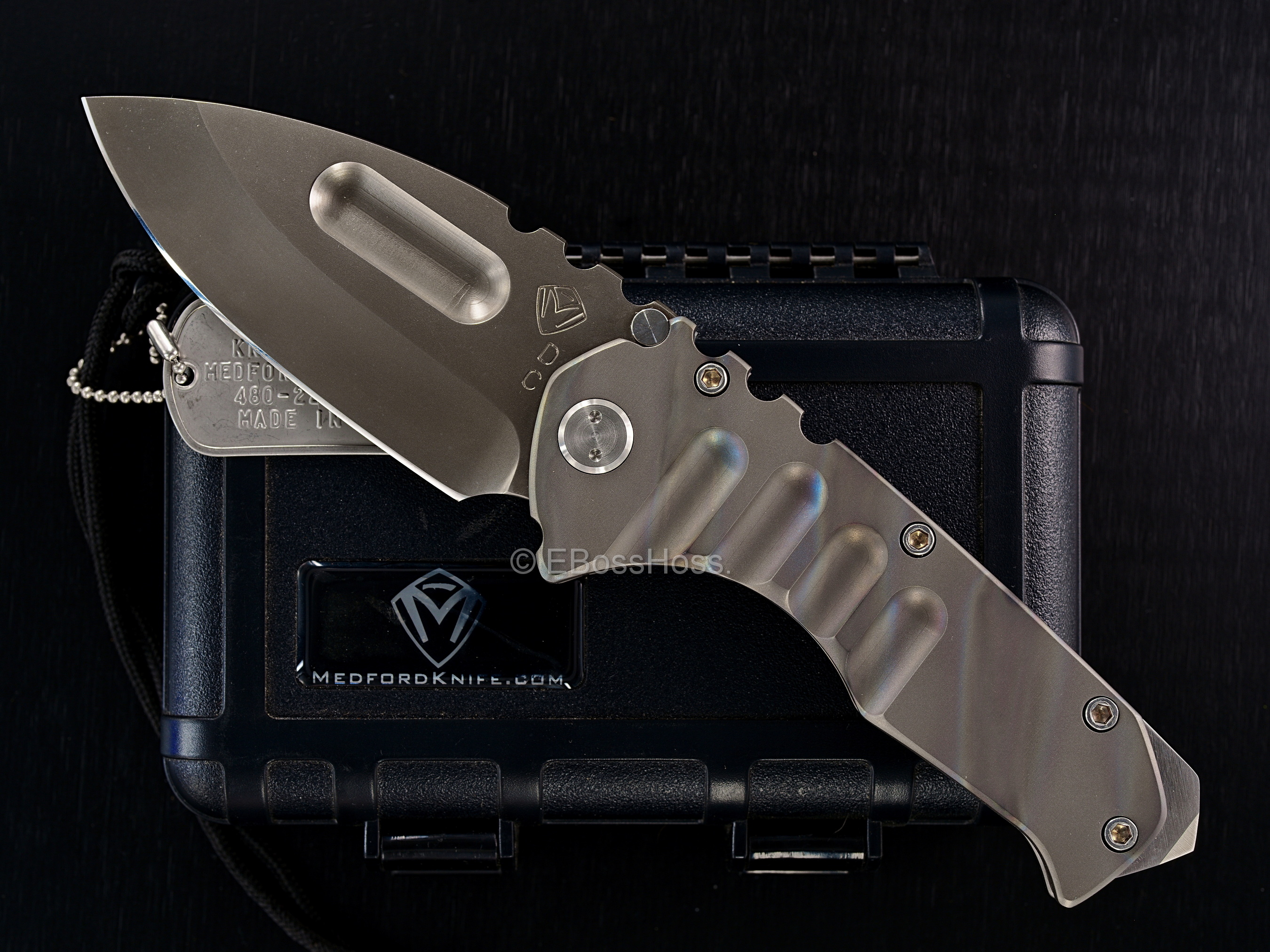 Medford Knives Praetorian Ti  Framelock - Blade #1 