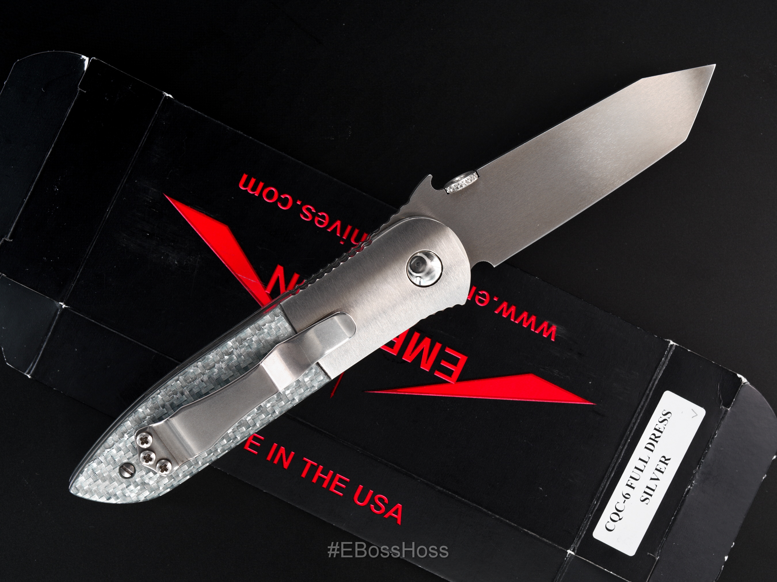 Ernie Emerson Full Dress Custom Silver CQC-6