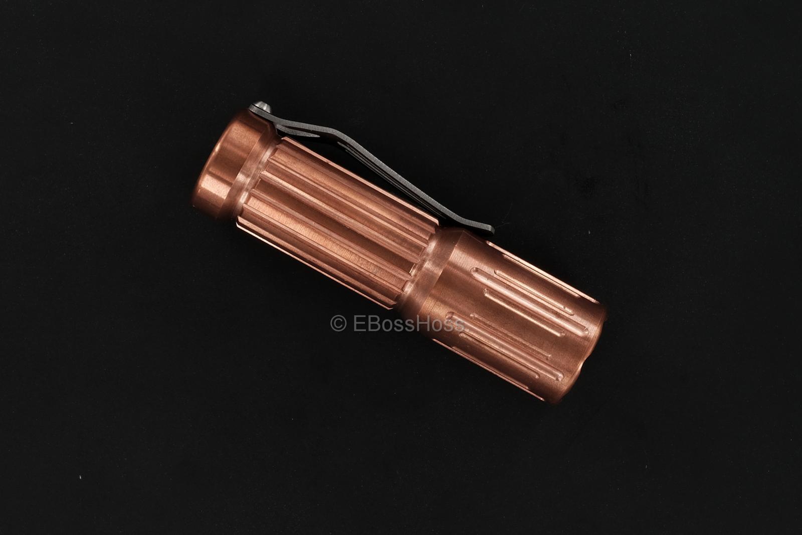  Notta Design by Jon Gefaell Copper Beam Flashlight